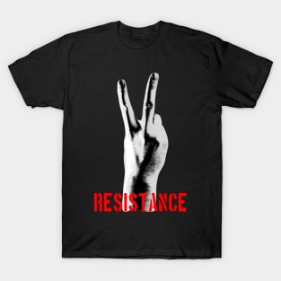 Resistance Two Fingers T-Shirt